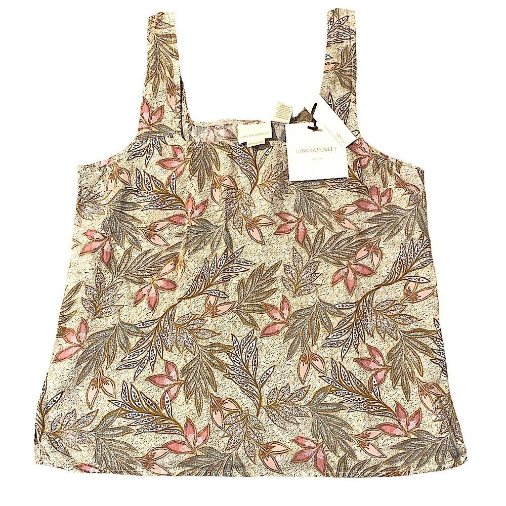 Linen Tunic Tops Side M